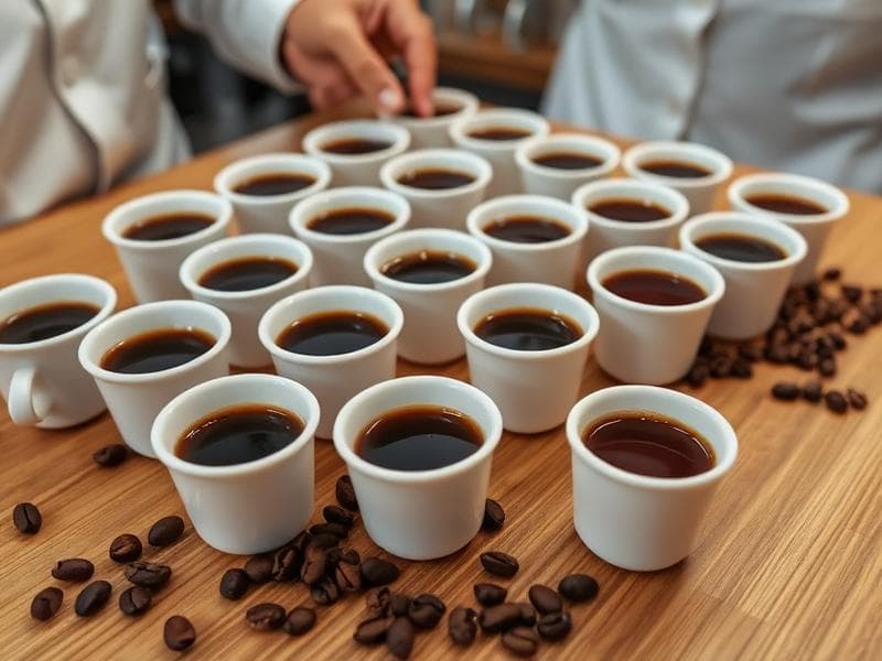 Coffee quality control and grading